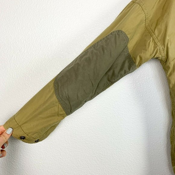 Visvim Dotera Japanese Streetwear Tan Open Front Military Down Coat Large - Picture 5 of 13